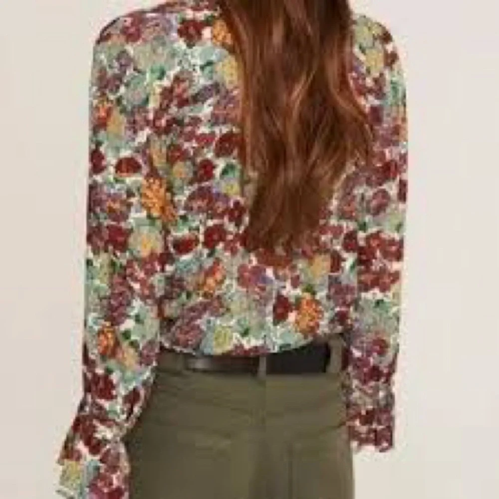ba&sh Floral Multicolor Blouse - Picture 2 of 12